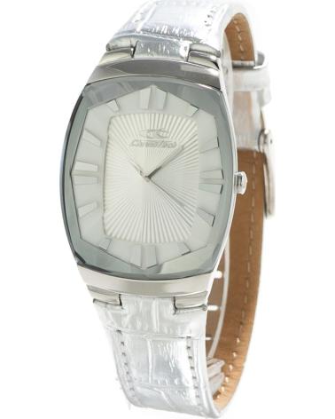 CHRONOTECH CT7065L-26 PLATEADO