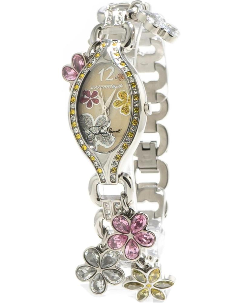 CHRONOTECH CT7089LS-04M PLATEADO