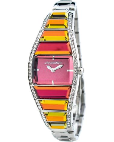 CHRONOTECH CT7099LS-04M PLATEADO