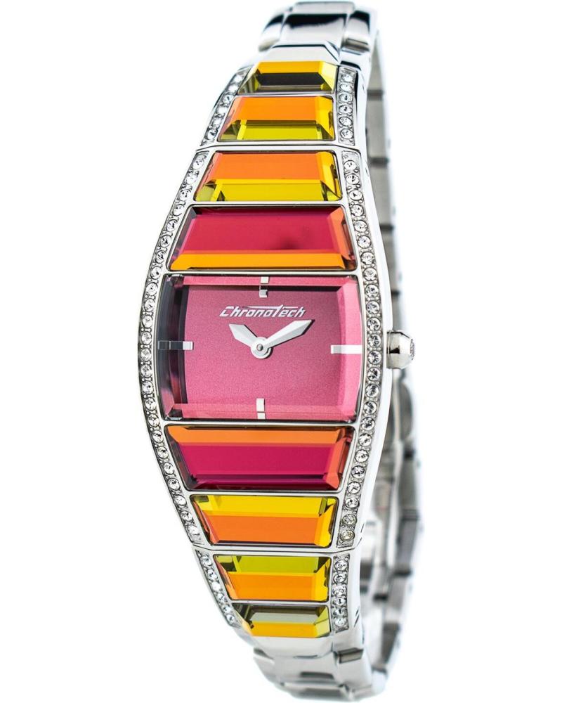 CHRONOTECH CT7099LS-04M PLATEADO
