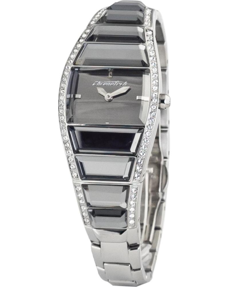 CHRONOTECH CT7099LS-08M PLATEADO