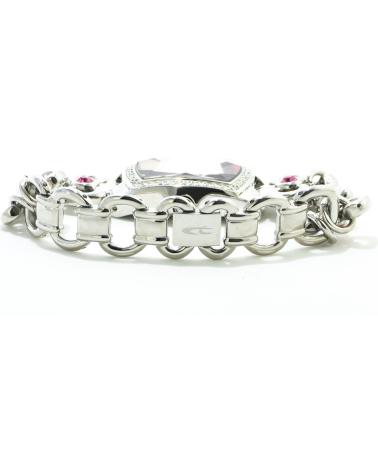 CHRONOTECH CT7105LS-16M PLATEADO