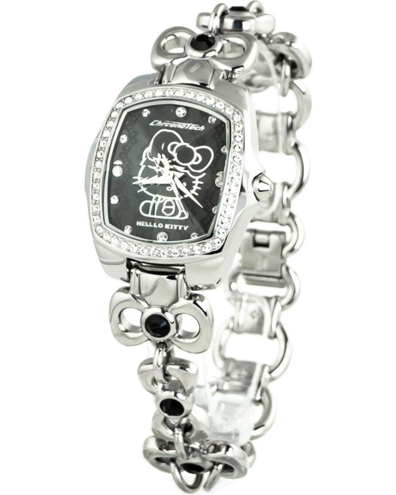 CHRONOTECH CT7105LS-19M PLATEADO