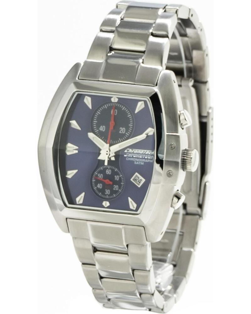CHRONOTECH CT7257M-02M PLATEADO