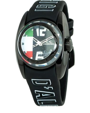 RELOJ CHRONOTECH CT7704B-35 NEGRO EDICIÓN ITALIA NEGRO