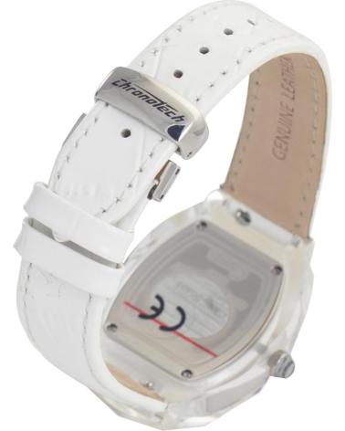 CHRONOTECH ARMBANDUHR CT7888M-09 WEISS BLANCO