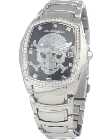 CHRONOTECH CT7896LS-102M PLATEADO