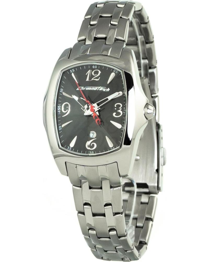 CHRONOTECH CT7896S-12MGS PLATEADO