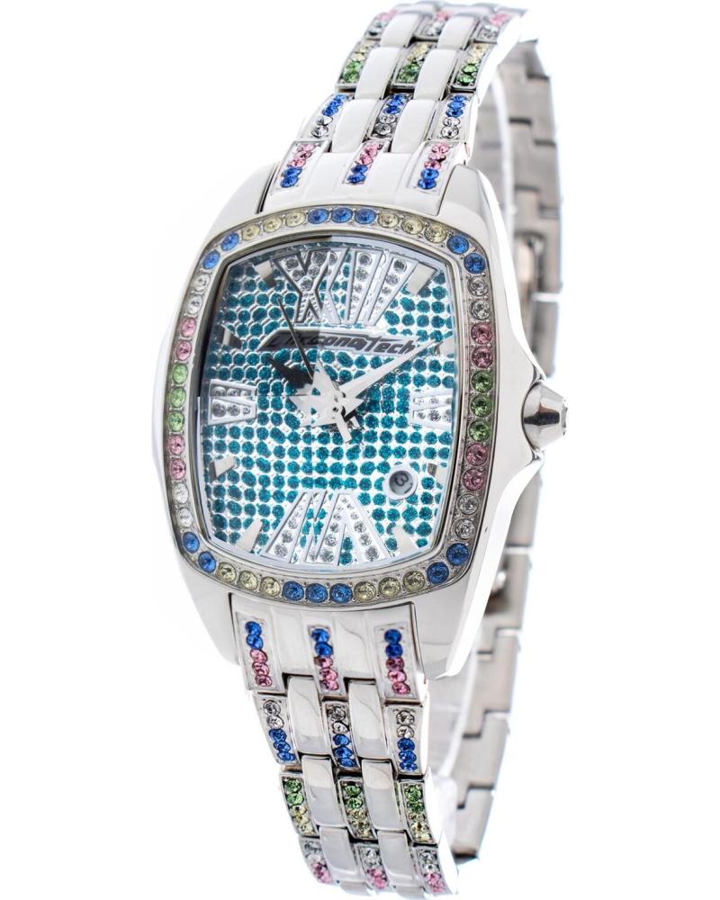 CHRONOTECH CT7930LS-54M PLATEADO