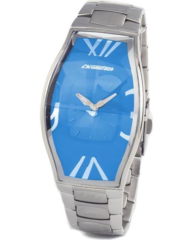 CHRONOTECH CT7932L-01M PLATEADO