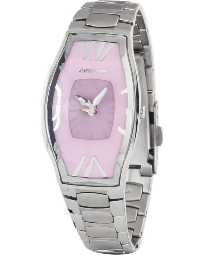 CHRONOTECH CT7932L-07M PLATEADO
