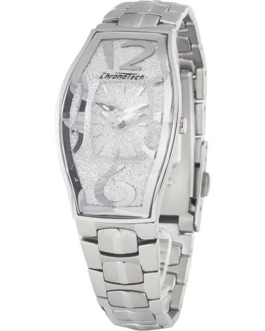 CHRONOTECH CT7932L-22M PLATEADO