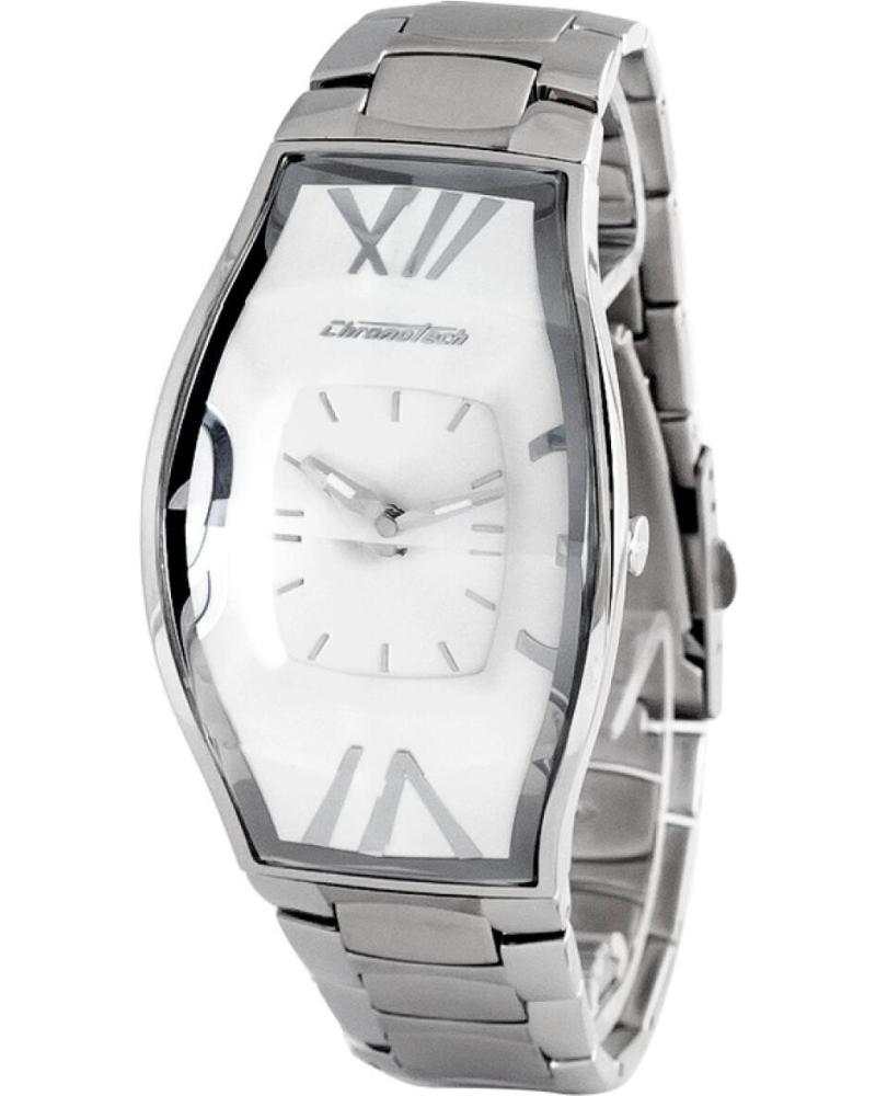 CHRONOTECH CT7932M-08M PLATEADO