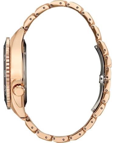 CITIZEN AW1773-55E ECO-DRIVE GOLD-TONE WATCH WITH BLACK DIAL DORADO