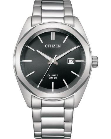 CITIZEN BI5110-54E WATCH WITH STAINLESS STEEL BRACELET AND DARK GREY DIAL GRIS