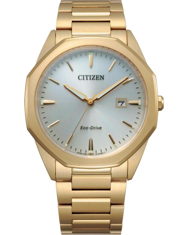 CITIZEN ECO-DRIVE WATCH BM7492-57A GOLD TONE DORADO