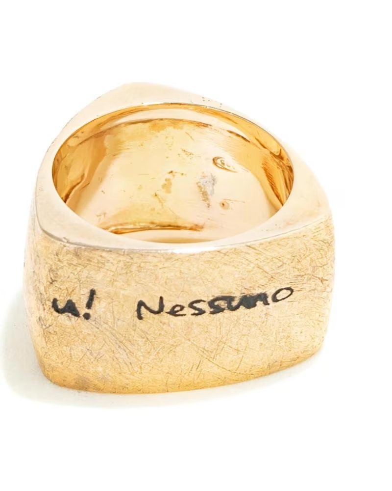 DEMARIA DM6TA051-R14 GOLDENER RING MIT "NESUNO" GRAVUR