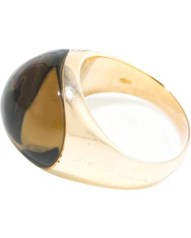 ANELLO DEMARIA DMANB0692-R14 CON GEMA SCURA E ORO