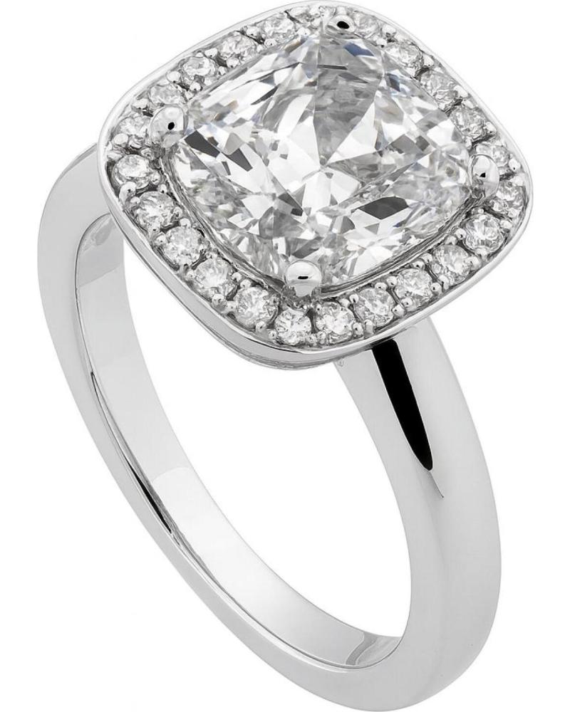 DIAMONFIRE RING MIT KISSENFÖRMIGEM ZIRKONIA UND HALO, REF. 6114061082160