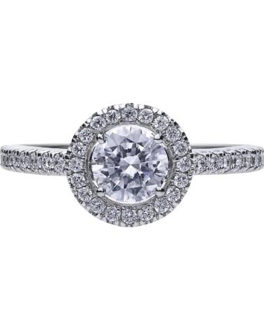 SOLITÄRRING DIAMONFIRE 6115111082170 MIT ZIRKONIA-HALO