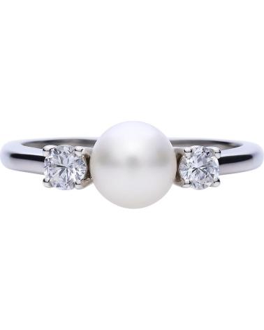 DIAMONFIRE ANILLO CON PERLA Y CIRCONITAS MODELO 6117551222180