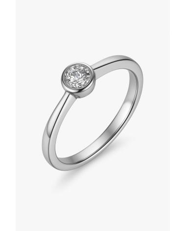 ANILLO SOLITARIO DIAMONFIRE DE PLATA CON CIRCONITA REF. 6118101582160
