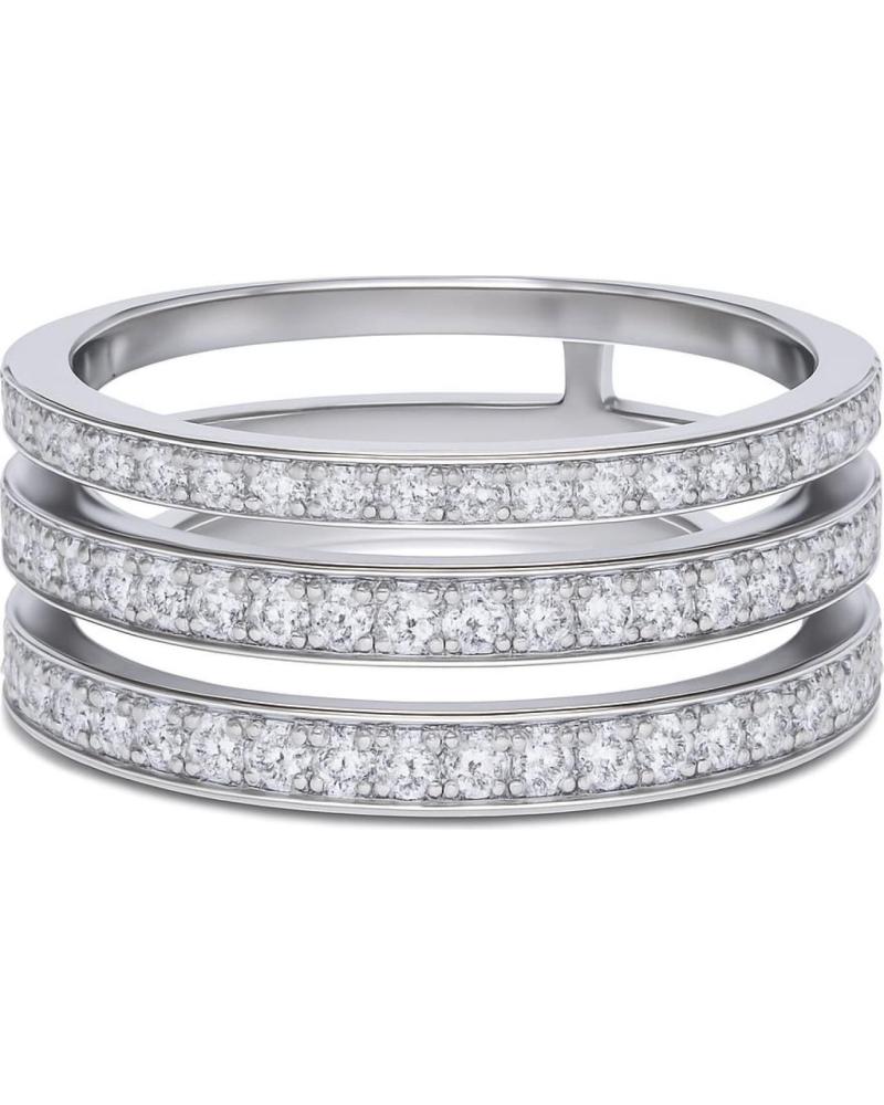 ANEL DIAMONFIRE DE TRÊS BANDAS COM ZIRCÔNIAS, REF. 6118421082170