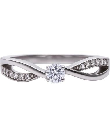 ANEL DIAMONFIRE 6118501082165 COM ZIRCÔNIAS E DESIGN INFINITO