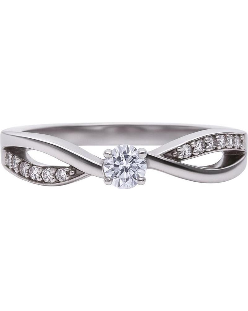 ANEL DIAMONFIRE 6118501082165 COM ZIRCÔNIAS E DESIGN INFINITO