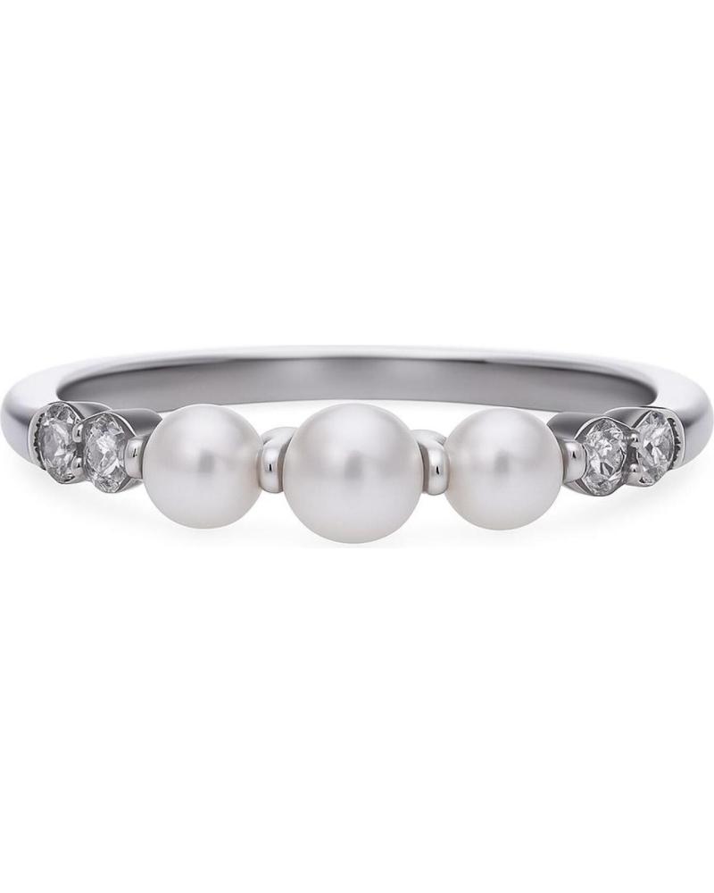 ANEL DIAMONFIRE 6119291082165 COM PÉROLAS E ZIRCÔNIAS