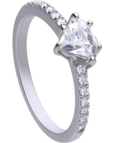 ANEL SOLITÁRIO DIAMONFIRE COM ZIRCÓNIA CENTRAL 6121151082160