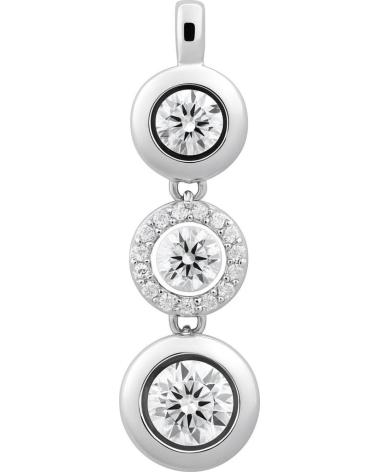 PENDENTE DIAMONFIRE 6510241082 COM ZIRCÓNIAS E PRATA