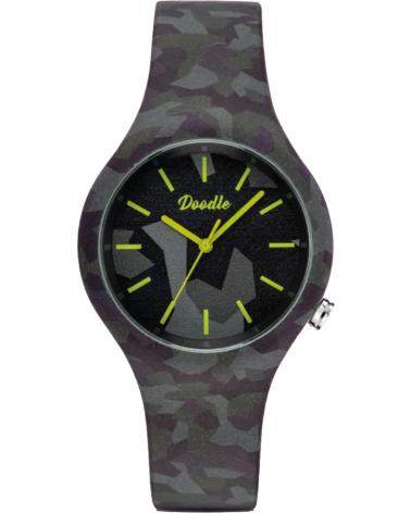 RELOJ DOODLE DO39018 MULTICOLOR CON DISEÑO CAMUFLAJE Y DETALLES NEÓN MULTICOLOR