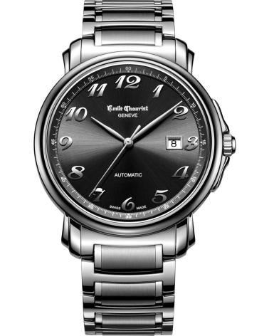 AUTOMATIKUHR EMILE CHOURIET 08 1168 G42 6 8 69 6 MIT DUNKELGRAUEM ZIFFERBLATT GRIS