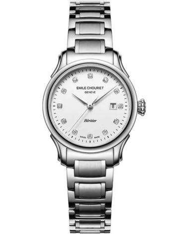 EMILE CHOURIET UHR MODELL 19 1128 L 6 2 27 6 GRAU GRIS