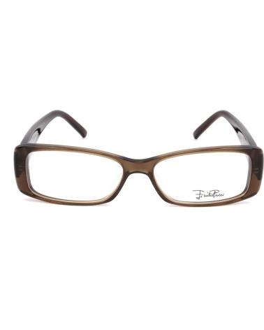 EMILIO PUCCI EP2648-207-52 BRAUNE RECHTECKIGE BRILLENFASSUNG