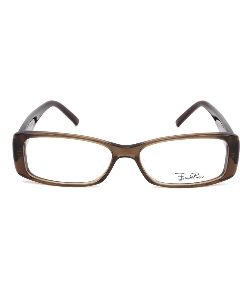 EMILIO PUCCI EP2648-207-52 BRAUNE RECHTECKIGE BRILLENFASSUNG