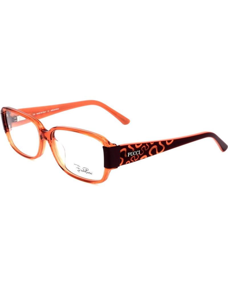 EMILIO PUCCI BRILLENFASSUNG EP2654-800 ORANGE GEMUSTERT