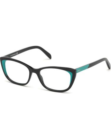 MONTURA DE GAFAS EMILIO PUCCI EP5127-52001 CAT-EYE NEGRO/TURQUESA
