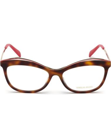 MONTURA GAFAS EMILIO PUCCI EP5135-56052 HABANA CON PATILLAS ROSAS