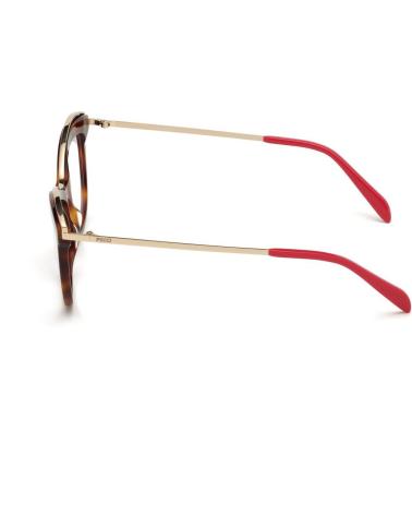 MONTURA GAFAS EMILIO PUCCI EP5135-56052 HABANA CON PATILLAS ROSAS