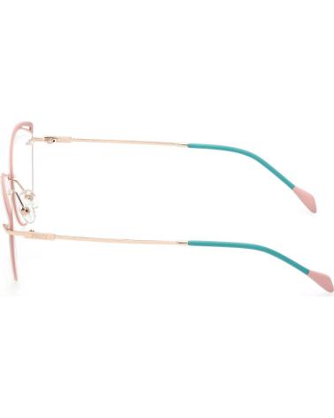 EMILIO PUCCI EP5194-56074 MONTURAS DE GAFAS METÁLICAS ROSA Y TURQUESA