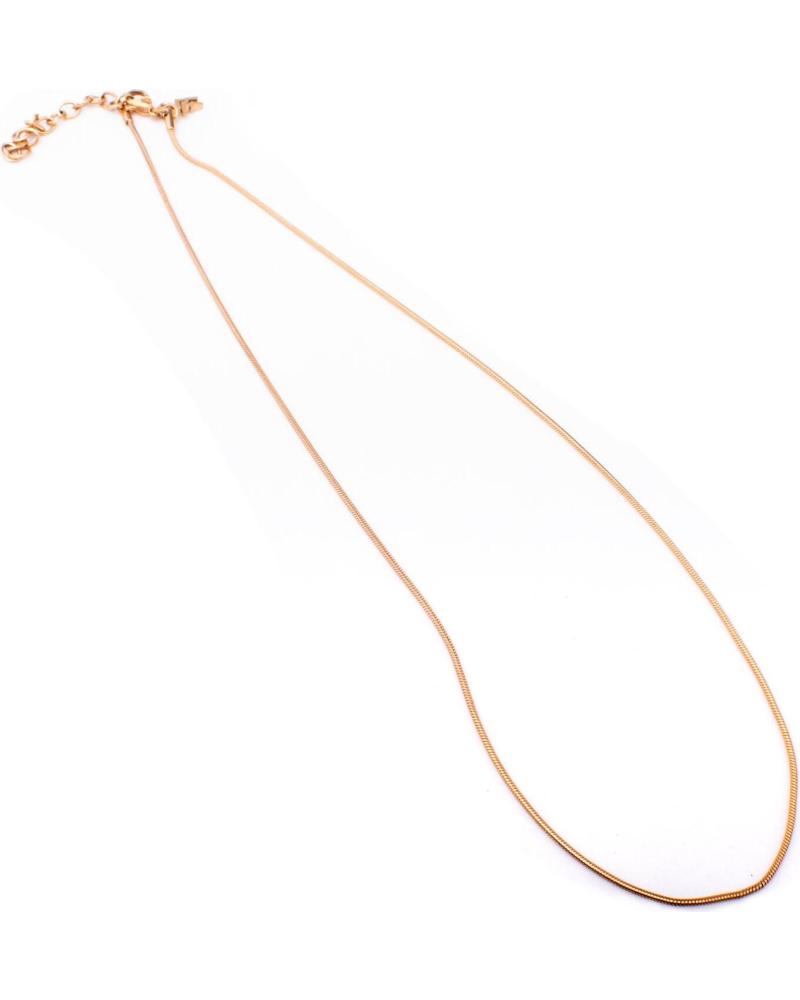 BRACELET FIN FOLLI FOLLIE AVEC PENDENTIF CIRCULAIRE OR ROSE 1N13T006R