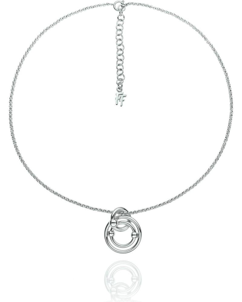 FOLLI FOLLIE PENDANT 1N15F073 WITH MINIMALIST DESIGN AND INTERTWINED RING