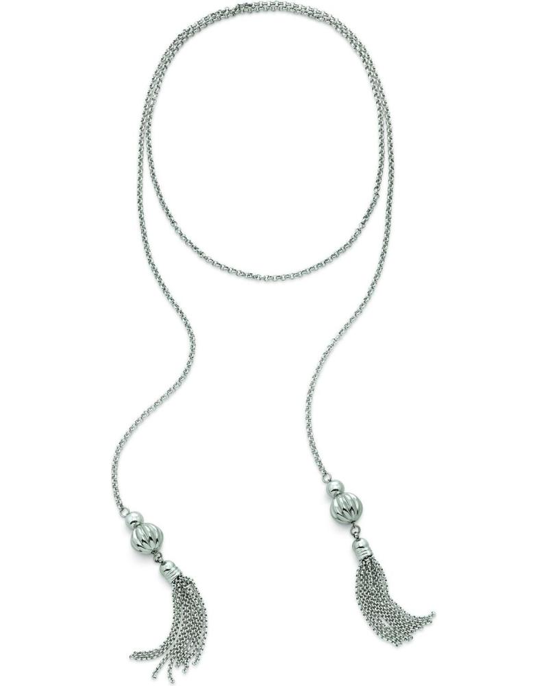 COLLAR LARGO FOLLI FOLLIE 1N17F007 CON BORLAS DECORATIVAS