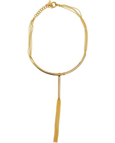 COLLAR COLGANTE FOLLI FOLLIE 1N17T013Y DORADO