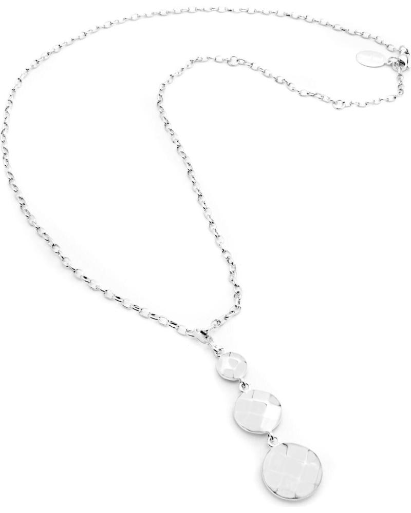 COLLAR LARGO FOLLI FOLLIE 1N9F133 CON TRES COLGANTES CIRCULARES