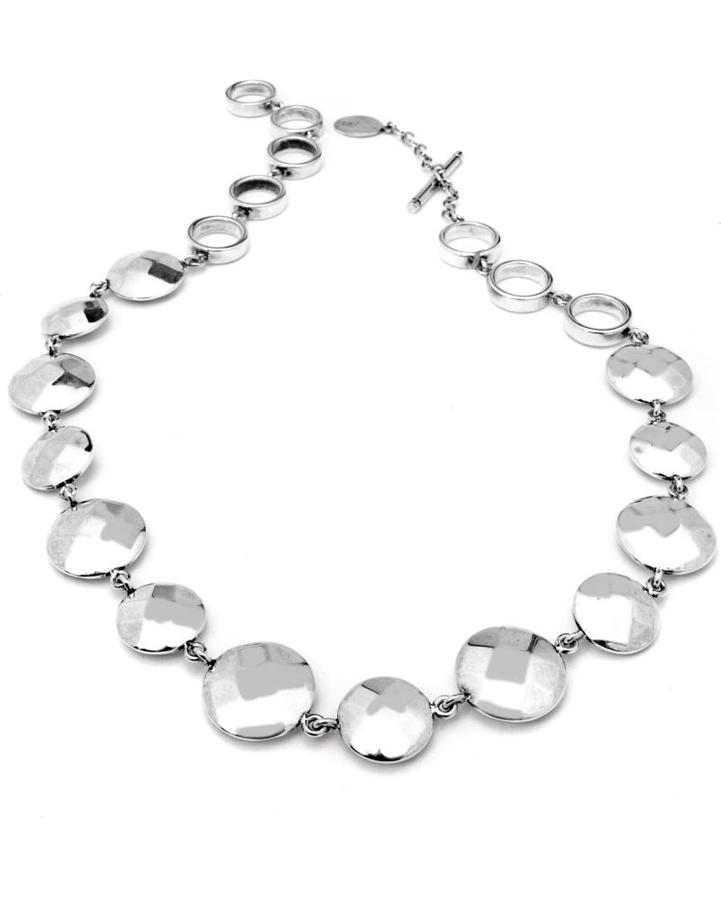 COLLAR FOLLI FOLLIE 1N9F144 CON DISEÑO DE ESLABONES OVALADOS