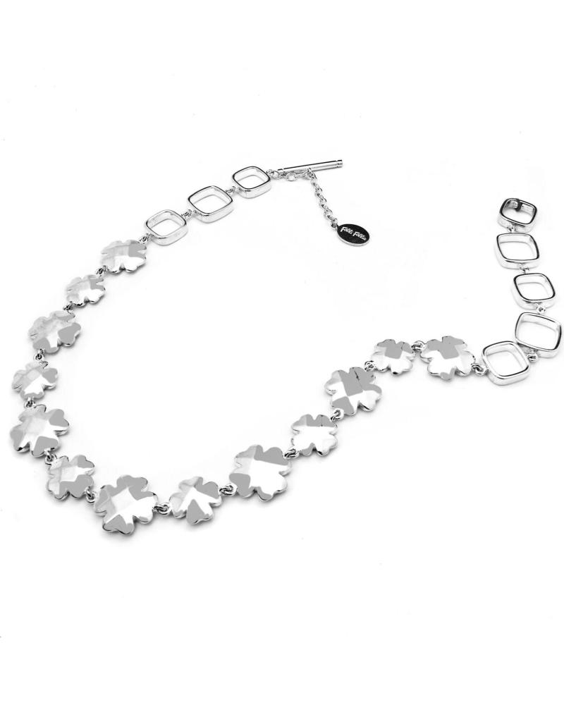 COLLAR FOLLI FOLLIE 1N9F145 CON CADENA DE ESLABONES IRREGULARES