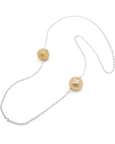 COLLAR FOLLI FOLLIE 1N9S013Y CON ESFERAS DORADAS